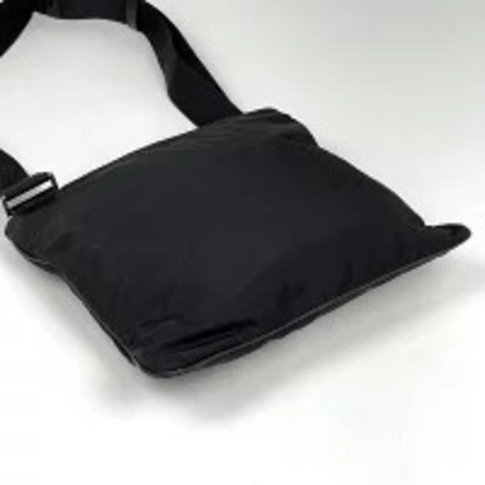 Prada Plate Bag Nero Black Shoulder Black